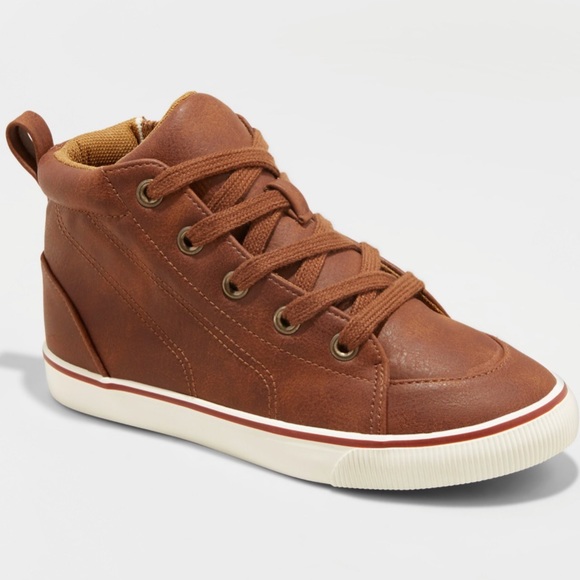 Cat & Jack Other - Boy’s Florian mid top sneakers cat&jack tan